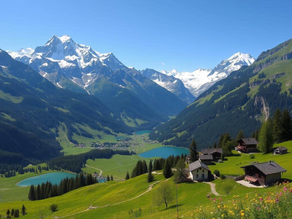 Alpen Landschaft