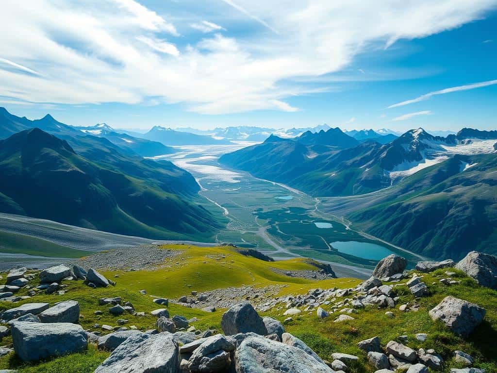 Glaziallandschaft im Urstromtal