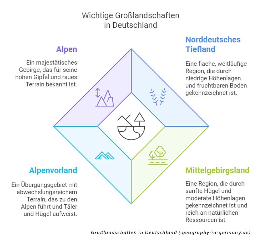 Großlandschaften in Deutschland ( geography-in-germany.de)