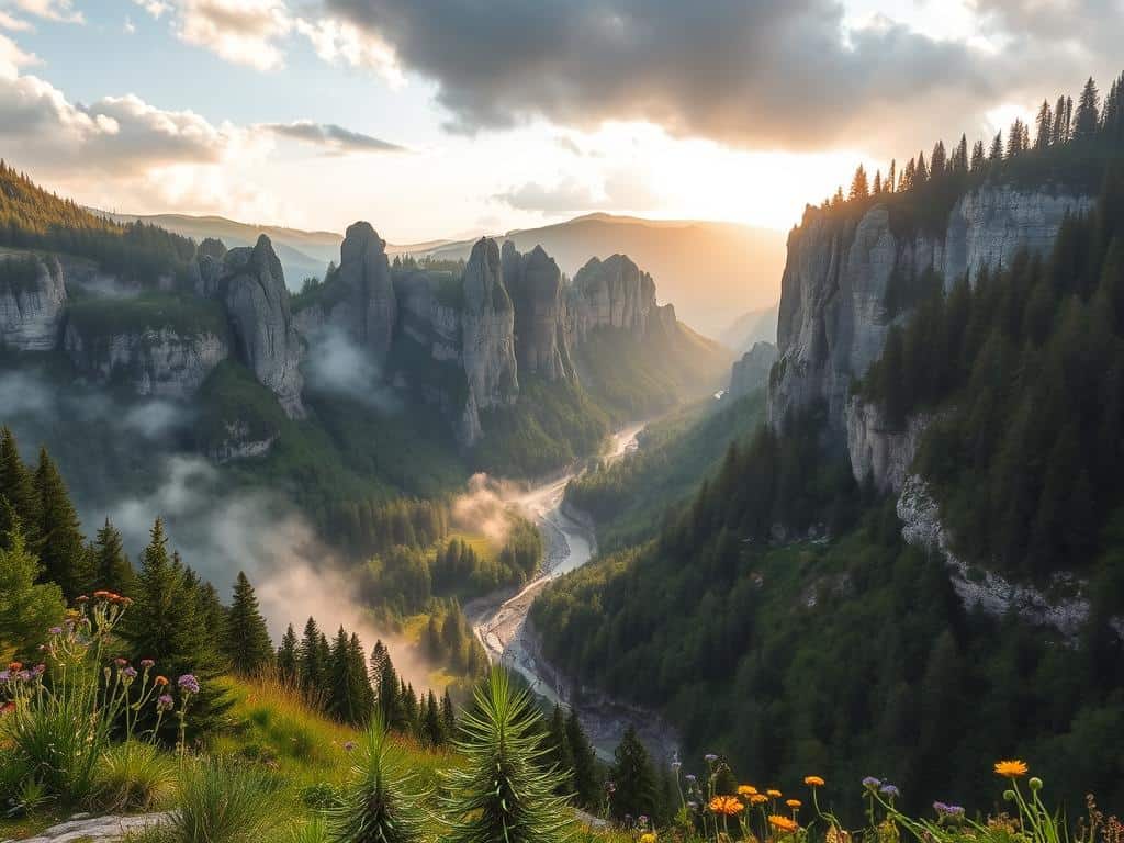 Kare in deutschen Mittelgebirgen