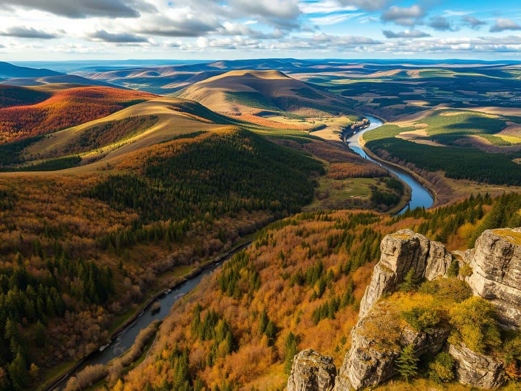 Landformen Deutschland