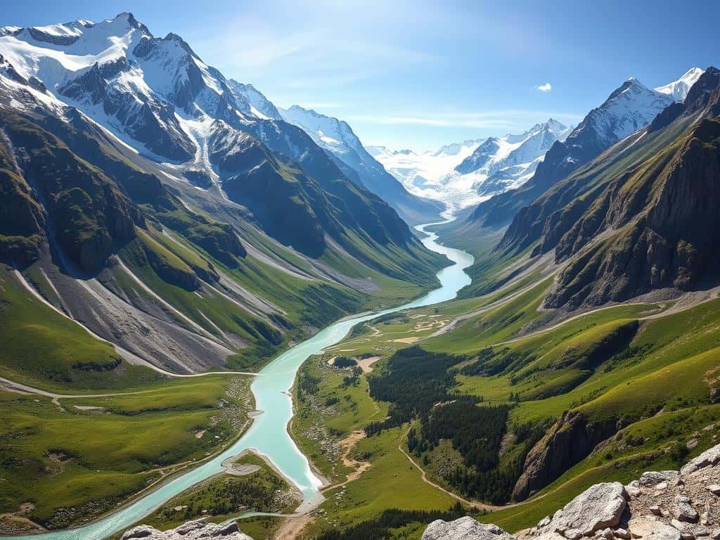 Trogtäler in den Alpen